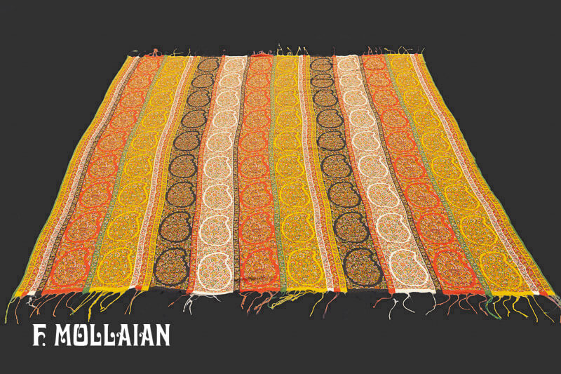 Tessuto Indiano Cachemire Shawl n°:38207848